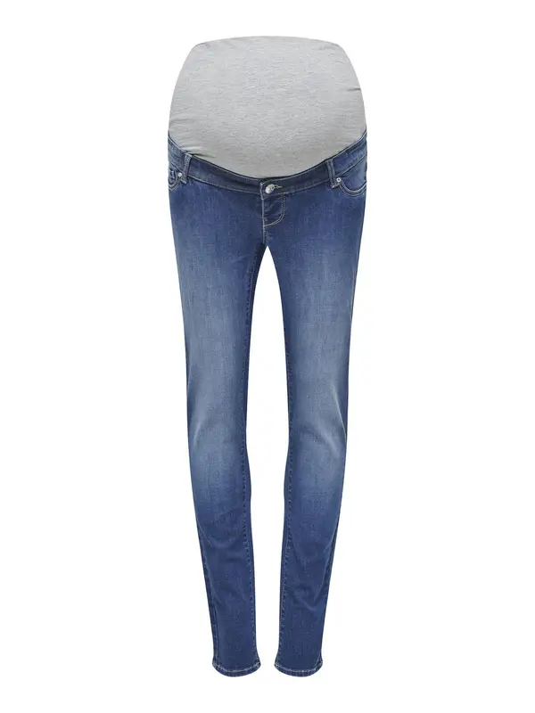 Only Maternity Only Maternity Kavbojke 'Rose'  moder denim / siva