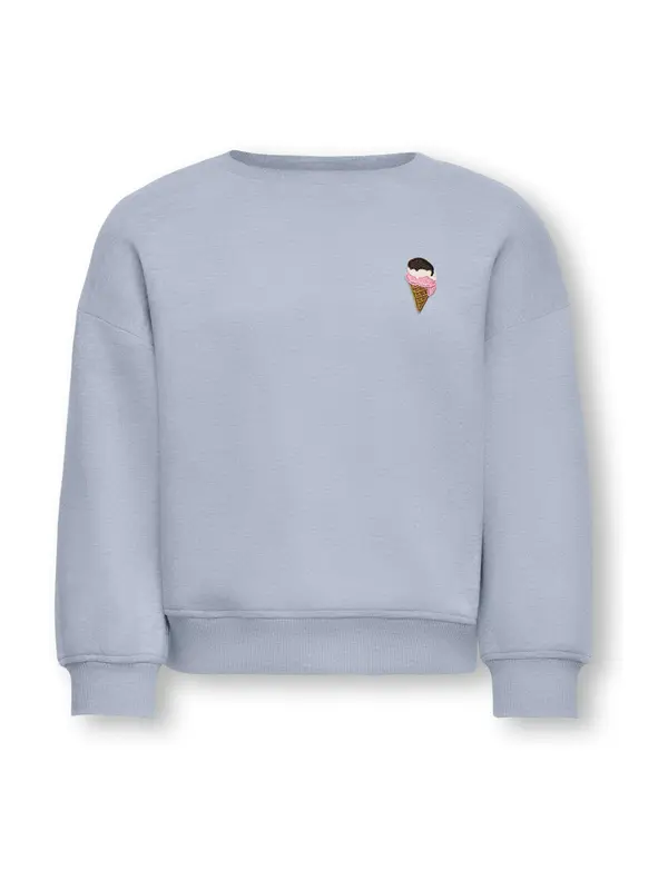 Only Mini Only Mini Majica 'KMGSweat'  opal