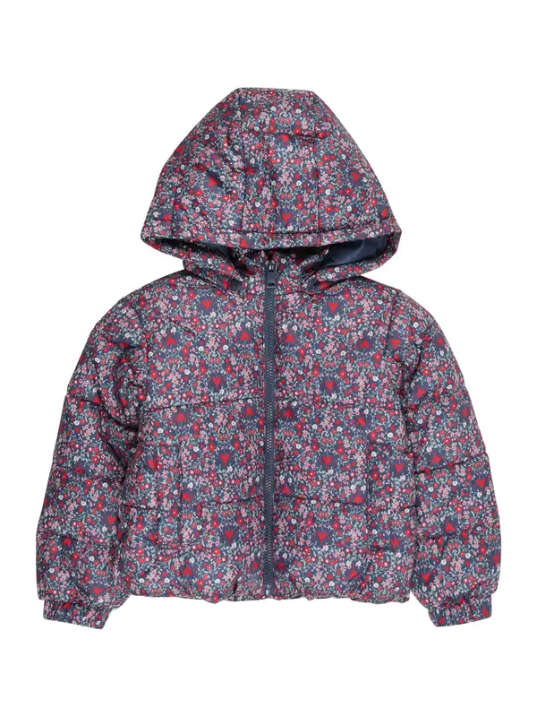Only Mini Only Mini Prehodna jakna 'KMGDALIA'  indigo / meta / rdeča / bela
