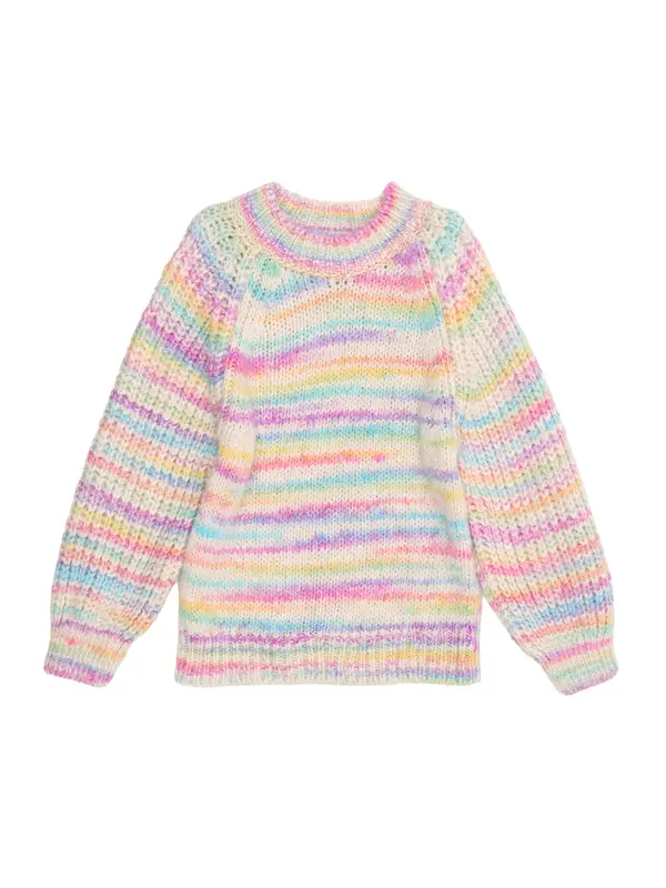 Only Mini Only Mini Pulover 'KMGCarma Lia'  voda / kamen / lila / roza