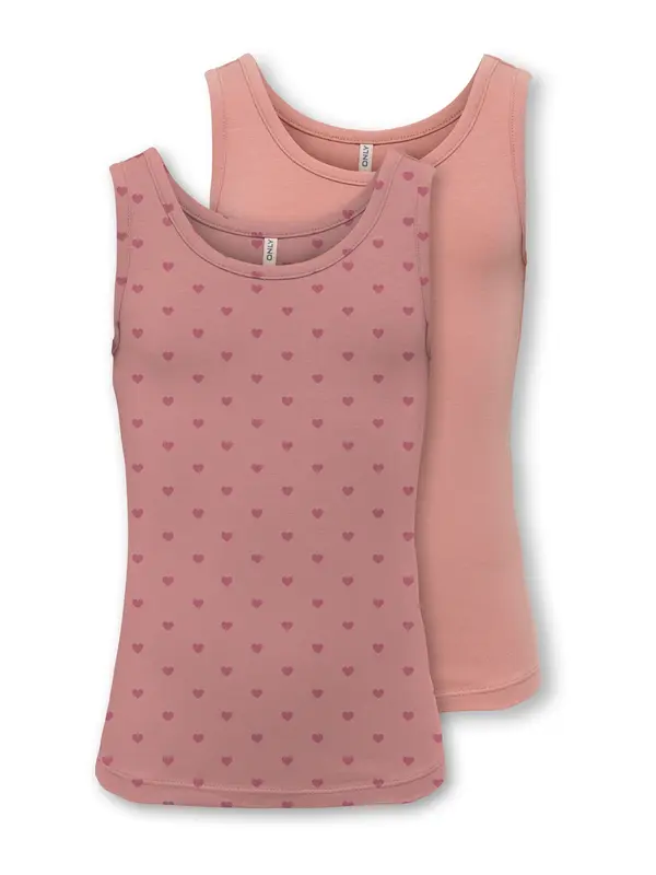 Only Mini Only Mini Top 'KMGLOLA'  breskev / rosé