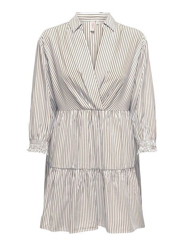 ONLY ONLY Obleka 'ASHA SARAH'  oliva / bela