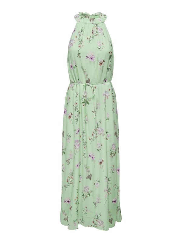 ONLY ONLY Obleka 'LUCCA'  rjava / zelena / meta / majnica