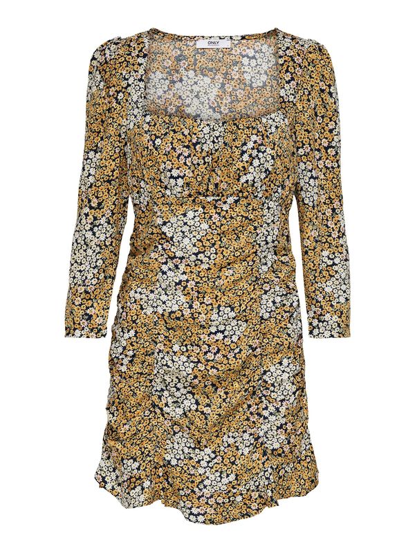 ONLY ONLY Obleka 'Mollie'  kari / jabolko / črna / bela