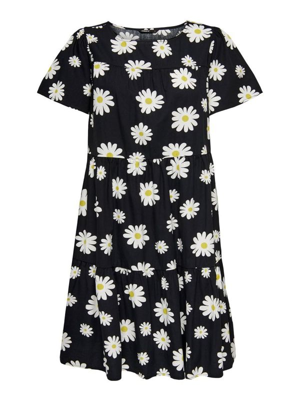 ONLY ONLY Obleka 'ONLJenner'  rumena / črna / bela