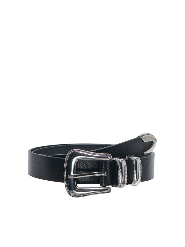 ONLY ONLY Pas 'ONLLAURA WESTERN'  črna / srebrna