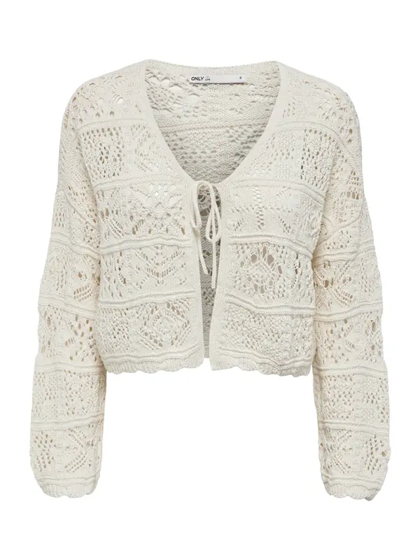 Only Petite Only Petite Pletena jopa 'ONLBEACH'  bela