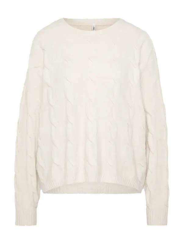 Only Petite Only Petite Pulover 'ONLJEANETT'  kremna
