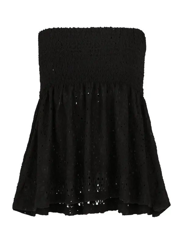 Only Petite Only Petite Top 'ONLLUZ'  črna
