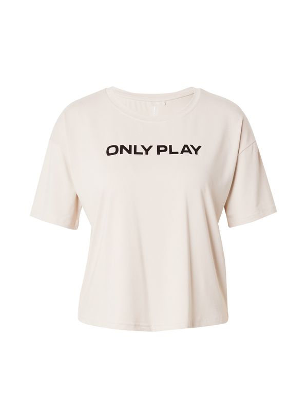 ONLY PLAY ONLY PLAY Funkcionalna majica  kamen / črna