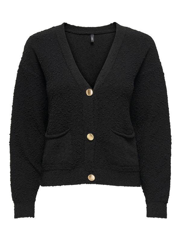 ONLY ONLY Pletena jopa 'ONLALVILDA'  črna