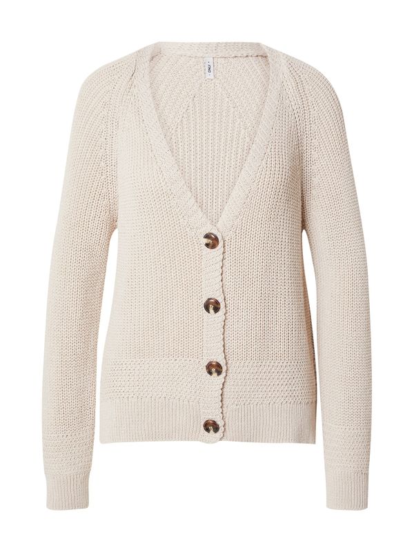 ONLY ONLY Pletena jopa 'ONLBETINA'  svetlo siva