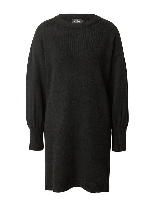 ONLY ONLY Pletena obleka 'ONLJADA'  črna