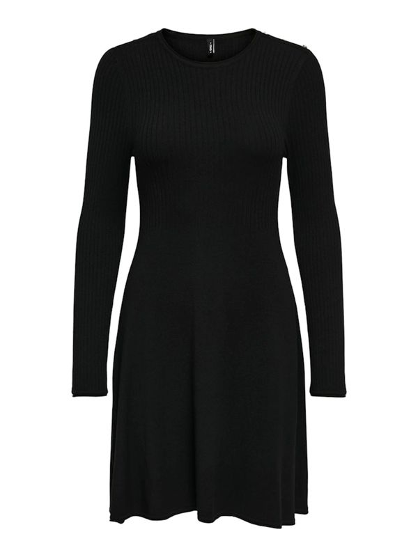 ONLY ONLY Pletena obleka 'ONLMILA'  črna