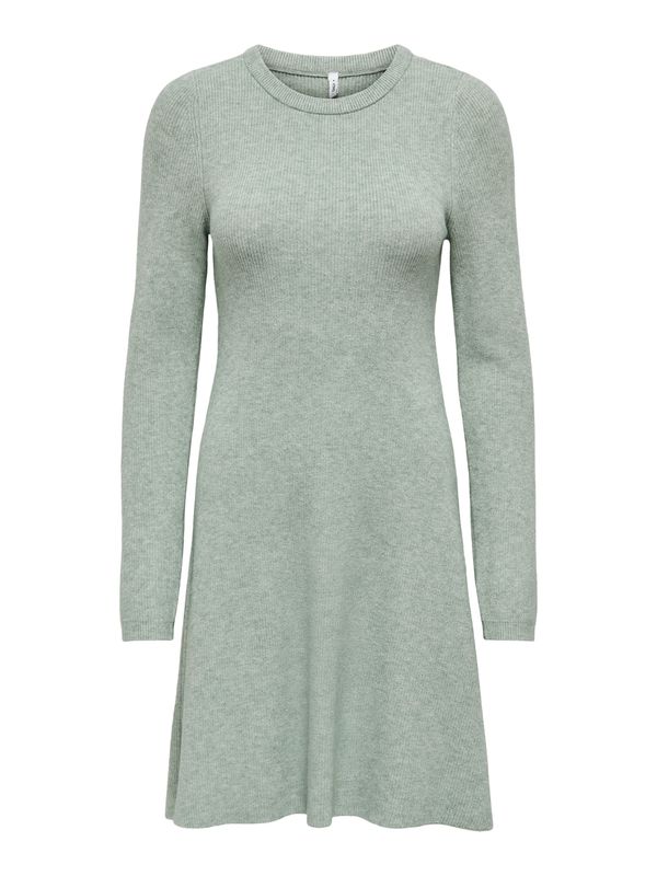 ONLY ONLY Pletena obleka  pastelno zelena
