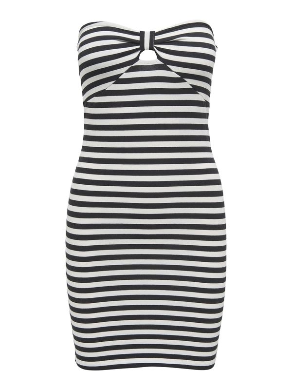 ONLY ONLY Poletna obleka 'ONLLive'  črna / bela