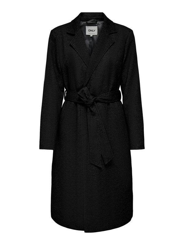 ONLY ONLY Prehoden plašč  črna