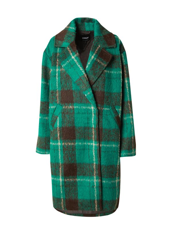 ONLY ONLY Prehoden plašč 'ONLADELINE'  zelena / črna