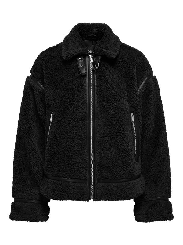 ONLY ONLY Prehodna jakna  črna