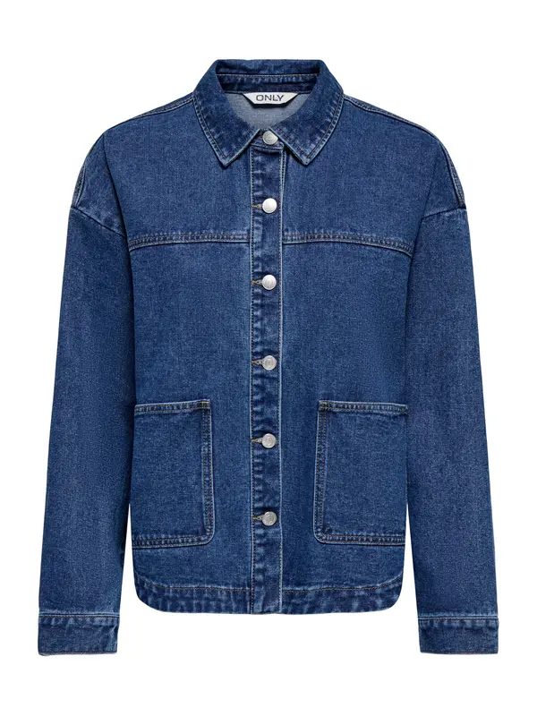 ONLY ONLY Prehodna jakna  moder denim