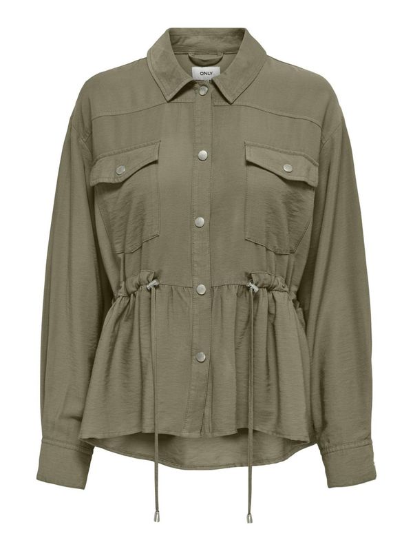 ONLY ONLY Prehodna jakna  oliva