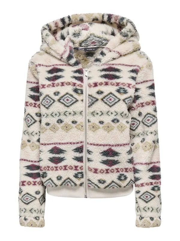 ONLY ONLY Prehodna jakna 'ONLANNA'  rumena / kamen / jelka / burgund