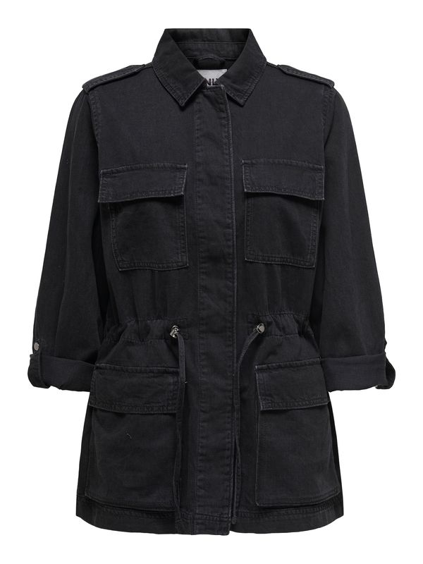 ONLY ONLY Prehodna jakna 'ONLKENYA'  črn denim