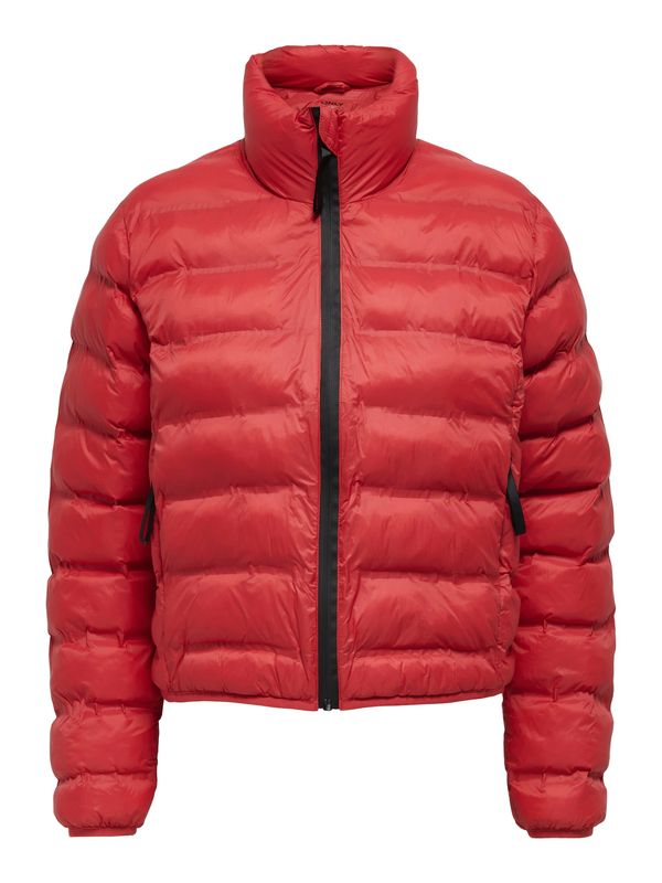 ONLY ONLY Prehodna jakna 'ONLKESSA'  rdeča