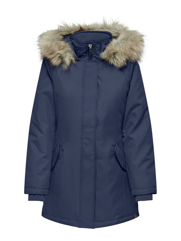 ONLY ONLY Prehodna jakna 'ONLNEWKATY'  temno modra / svetlo siva