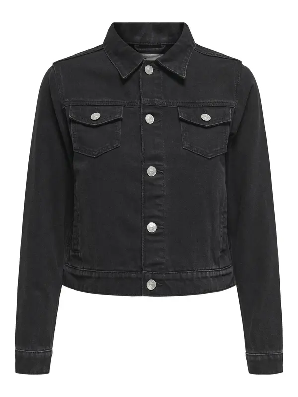 ONLY ONLY Prehodna jakna 'ONLRillo'  črn denim