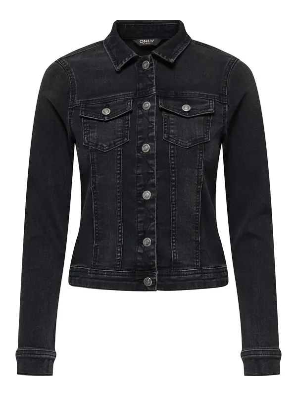 ONLY ONLY Prehodna jakna 'ONLWonder'  črn denim