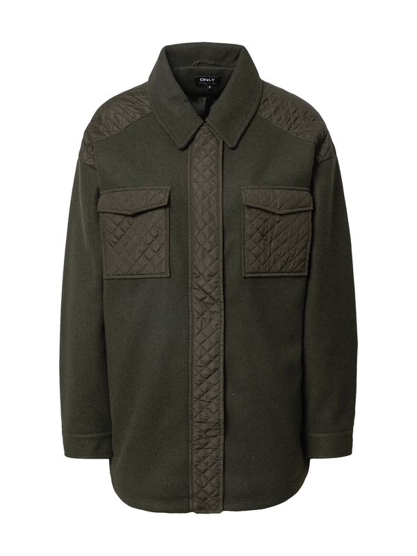 ONLY ONLY Prehodna jakna 'Selma'  oliva / jelka