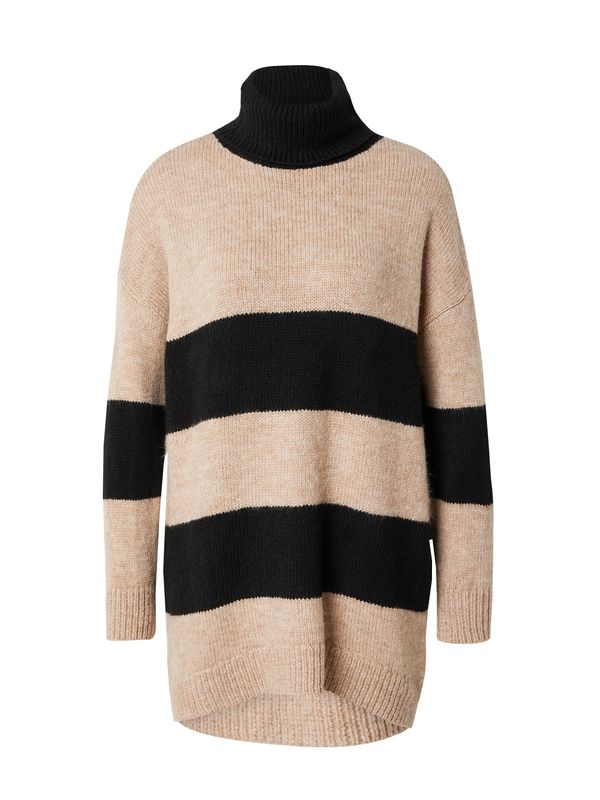 ONLY ONLY Pulover 'ONLMILANO'  svetlo rjava / črna