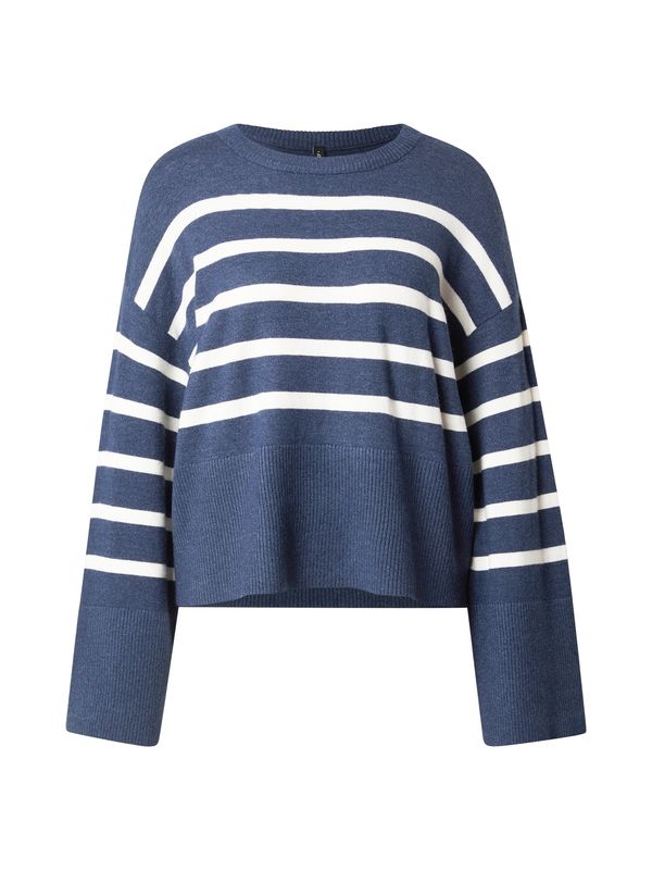 ONLY ONLY Pulover  temno modra / bela