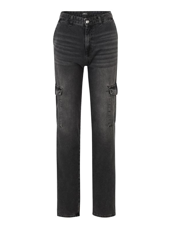 Only Tall Only Tall Kargo kavbojke 'ONLJUNE'  črn denim