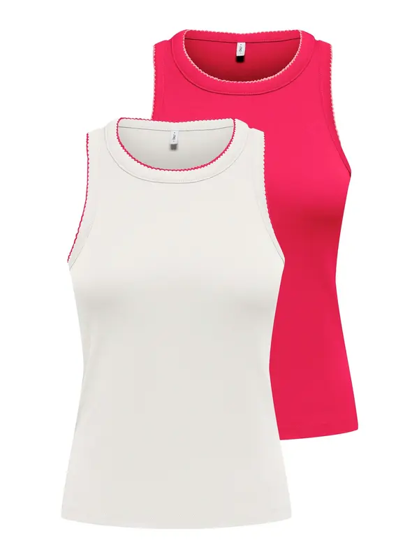 ONLY ONLY Top 'ONLALLY'  malina / bela