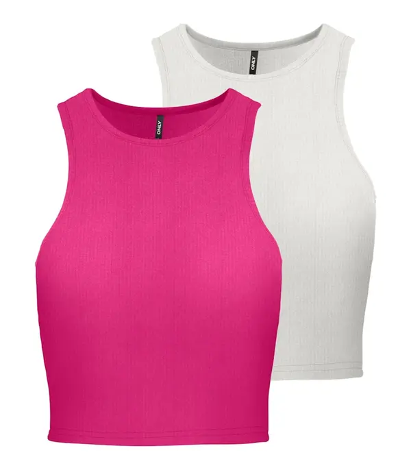 ONLY ONLY Top 'ONLBelia'  malina / bela