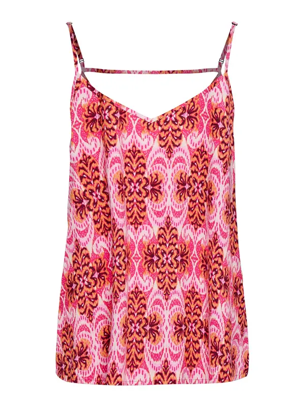 ONLY ONLY Top 'ONLNOVA LIFE PARIS'  mauve / oranžna / fuksija