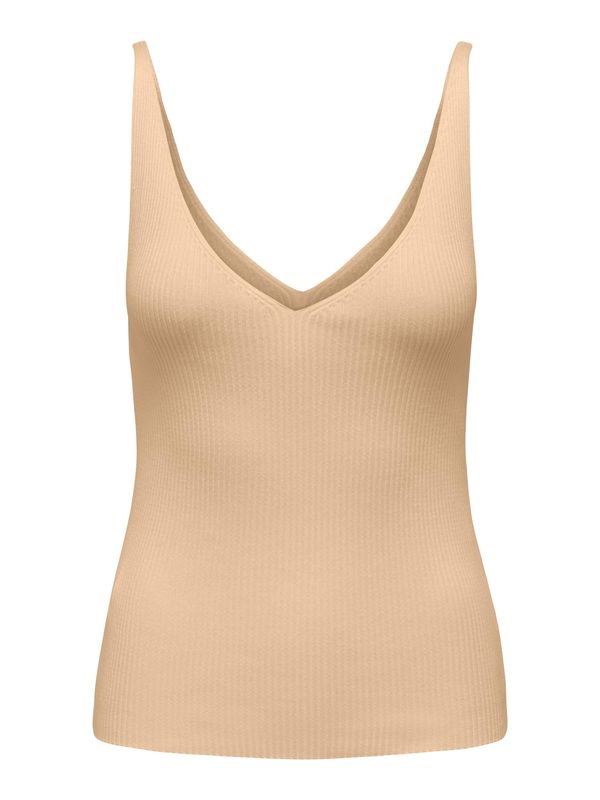 ONLY ONLY Top z naramnicami 'Ella'  pesek