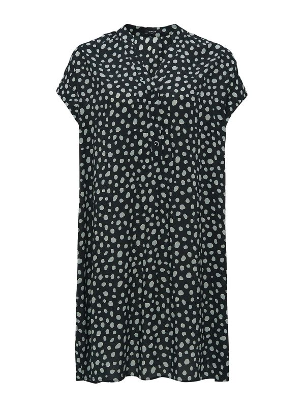 OPUS OPUS Dolga srajca 'Wularo'  marine / bela