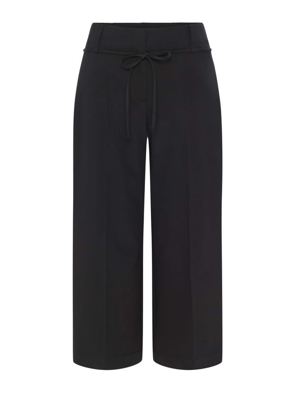 OPUS OPUS Hlače na rob 'Misha'  črna