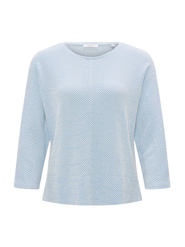 OPUS OPUS Majica 'Serera'  svetlo modra / bela