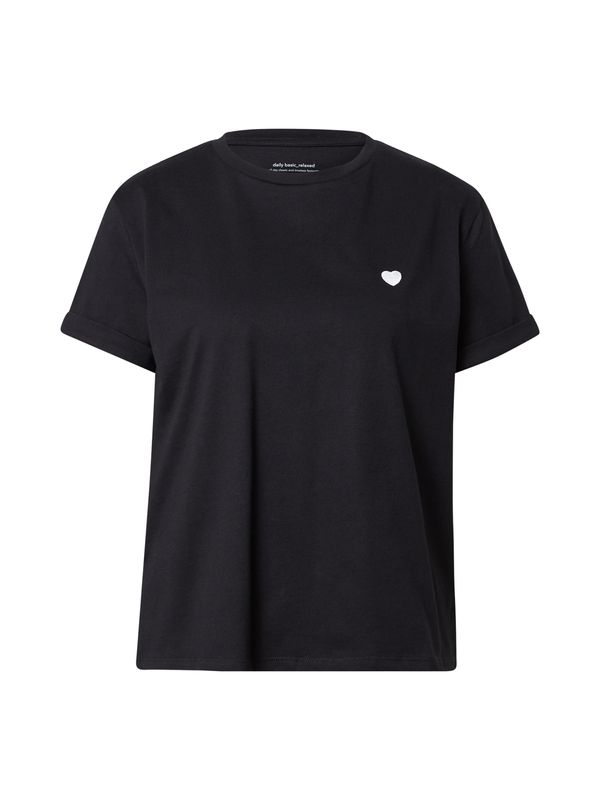 OPUS OPUS Majica 'Serz'  črna / bela