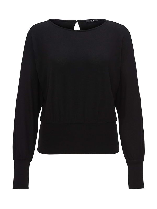 OPUS OPUS Majica 'Sonnu'  črna