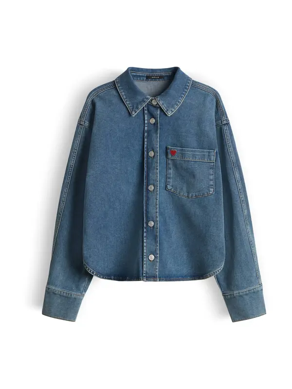 OPUS OPUS Prehodna jakna 'Falentine'  moder denim