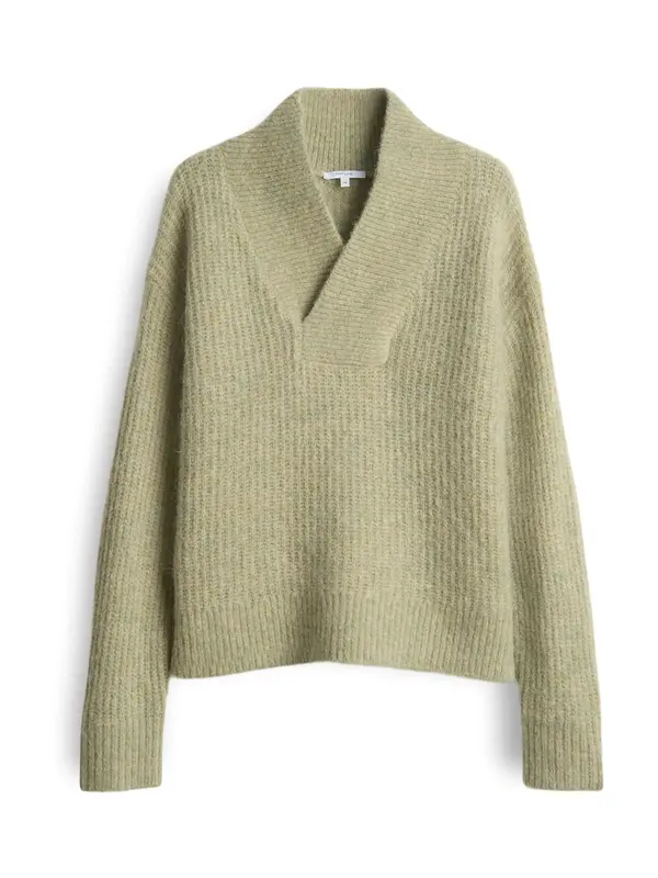OPUS OPUS Pulover 'Ponelope'  pastelno zelena