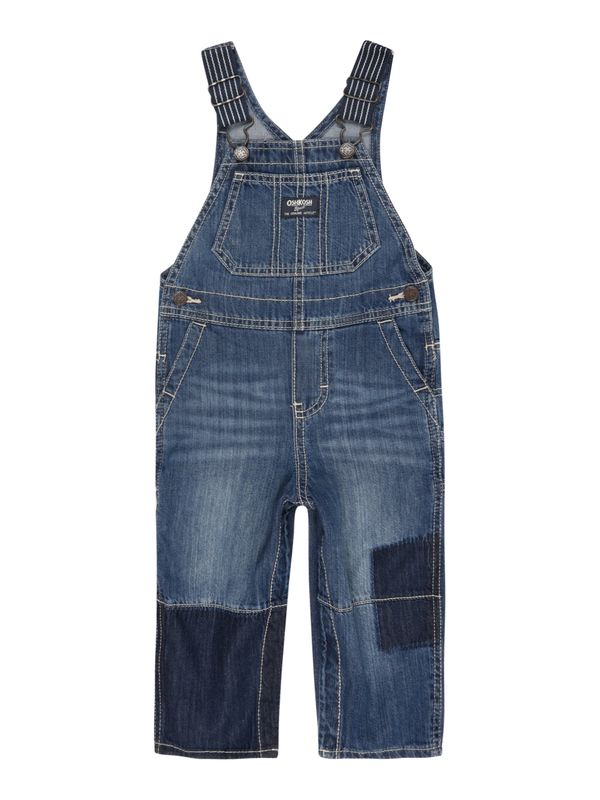 OshKosh OshKosh Hlače z naramnicami  moder denim