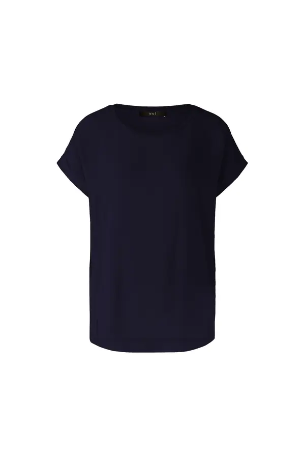 OUI OUI Bluza 'AYANO'  temno modra