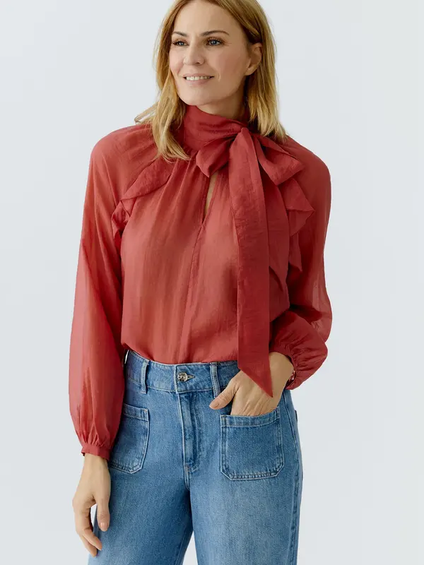 OUI OUI Bluza  rdeča