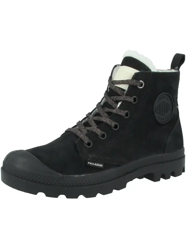 Palladium Palladium Gležnarji z vezalkami 'Pampa Hi Zip'  črna